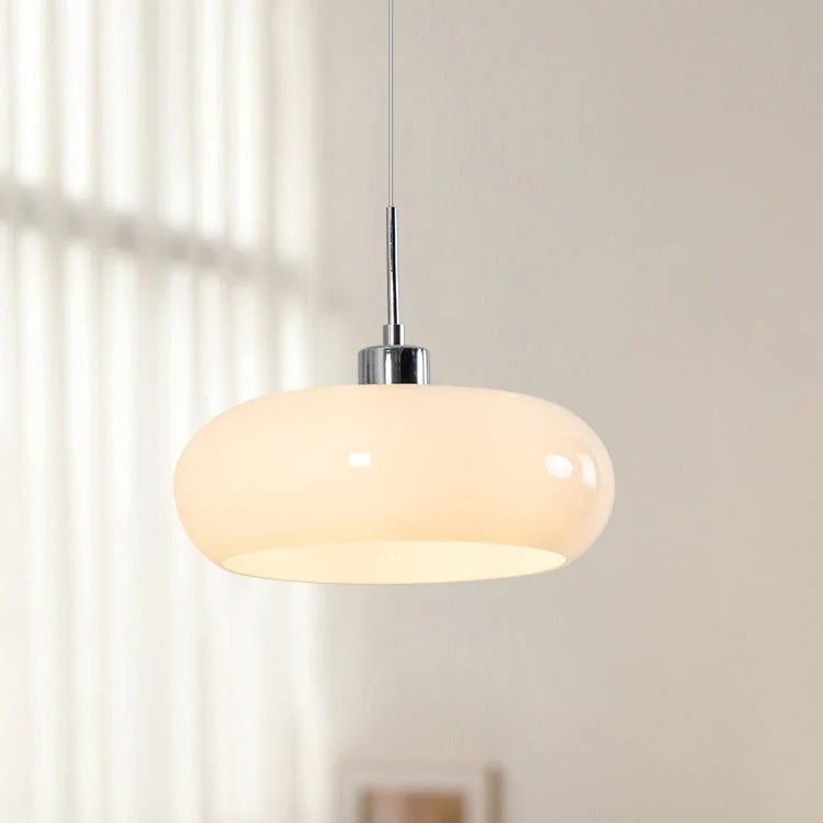 Modern Pendant Light Geometric Design Adjustable Glass Globes - Image 8